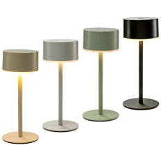 Lampada da tavolo compatta