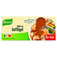Basissauce 3 x 250 ml, Geflügel Soße