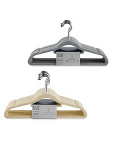 Flocked Coat Hangers