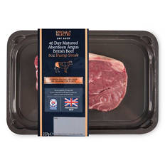 100% British Beef Salt Dry Aged Aberdeen Angus 8oz Rump Steak
