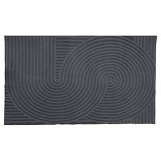 Struktur-Fußmatte, Anthrazit Bögen