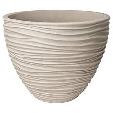 Rillen-Pflanztopf, Klein, Düne, Sand