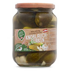 Gurken im Glas, Knoblauchgurken