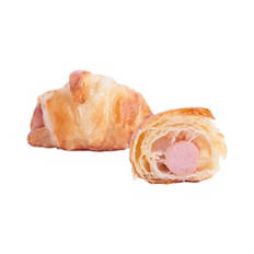 Mini croissant con würstel