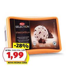 Premium sladoled, stracciatela