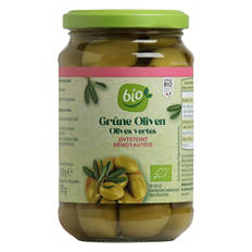 Olives grecques bio farcies, dénoyautées