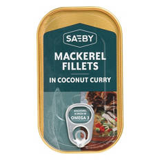 Filet de maquereau, curry de coco