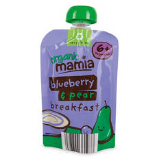 Organic Blueberry & Pear Breakfast Pouch