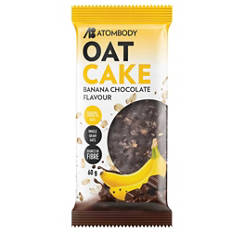 Oaty ploščica, banana čokolada