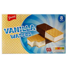 Vanilla Wafers Ice Cream Sandwiches 8 Pack