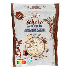 Porridge im Doypack, Schokolade