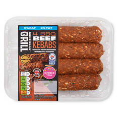 5% Fat BBQ Beef Kebabs 4 Pack