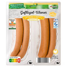 Geflügel-Wiener 400 g