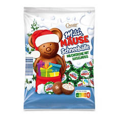 Milch Maus Schneebälle, Milch Haselnuss