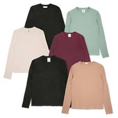 Maglia a maniche lunghe da donna, 2 pezzi