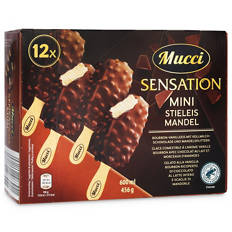 Gelato su stecco Mini Mix, mandorla monoporzione