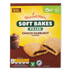 Choco Hazelnut Flavour Filled Soft Bakes 5 Pack