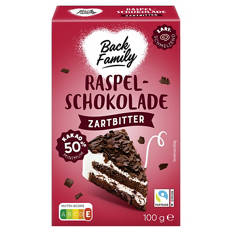 Raspelschokolade 100 g, Zartbitter