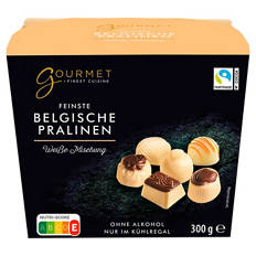 Feinste Belgische Pralinen 300 g, Weiß