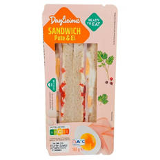 Sandwiches 185 g, Pute-Ei