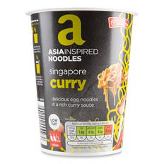 Asia Inspired Noodles Singapore Curry