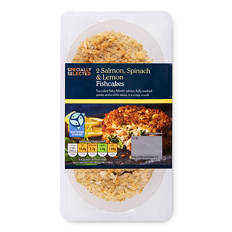 Salmon, Spinach & Lemon Fishcakes 2 Pack