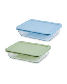 Glass Meal Prep Container Set