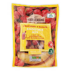 Frozen Strawberry & Banana Smoothie Mix