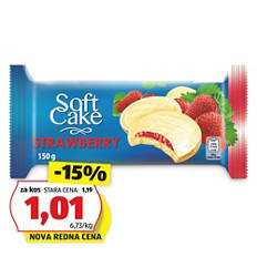 Soft cake mix, jagoda