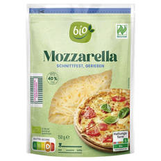 Bio-Reibekäse 150 g, Mozzarella