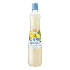 Sirup 0% Zucke, Zitrone-Limette