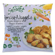 Légumes à grignoter, nuggets