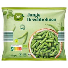 Bio-Gemüsesortiment 750 g, Junge Bohnen