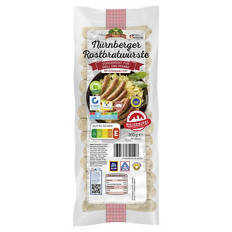 Nürnberger Rostbratwurst 250 g, Fettreduziert