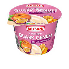 cremiger Quark-Genuss 500 g, Pfirsich-Maracuja