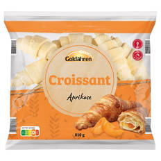Aufback-Croissants 810 g, Aprikose