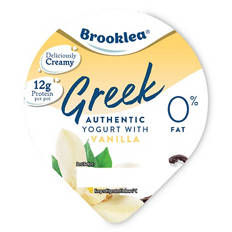 Vanilla Flavoured Authentic Greek Yogurt
