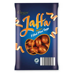 Jaffa Flavoured Filled Mini Eggs