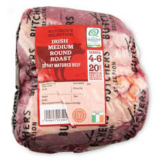 Irish 30 Day Matured Beef Medium Round Roast
