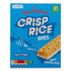 Crisp Rice Cereal Bars 6 Pack