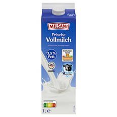 Frische Vollmilch 3,5 % 1 l
