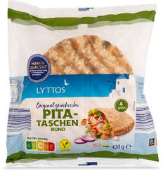 Pitabrot, Tasche, oval