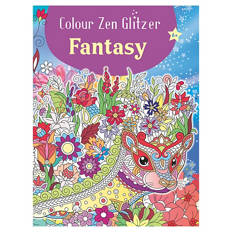 Glitzermalbuch, Fantasy