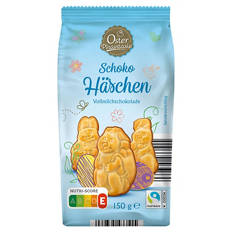 Schoko-Häschen 150 g, Vollmilchschokolade