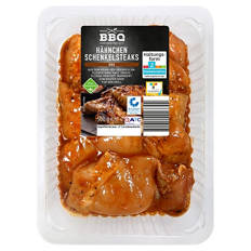 Hähnchen Schenkelsteaks 500 g, BBQ