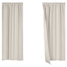 Thermo Vorhang, 2er-Pack, Offwhite