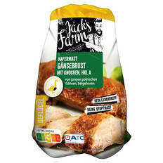 Gänsebrust mit Knochen 1200 g