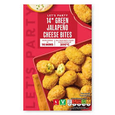 Green Jalapeño Cheese Bites 14 Pack