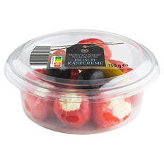 Kirschpaprika 150 g, Frischkäse