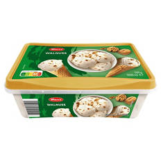 Eisschale 1 l, Walnuss
